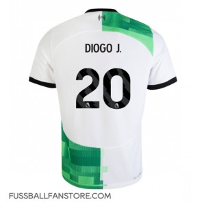 Liverpool Diogo Jota #20 Replik Auswärtstrikot 2023-24 Kurzarm